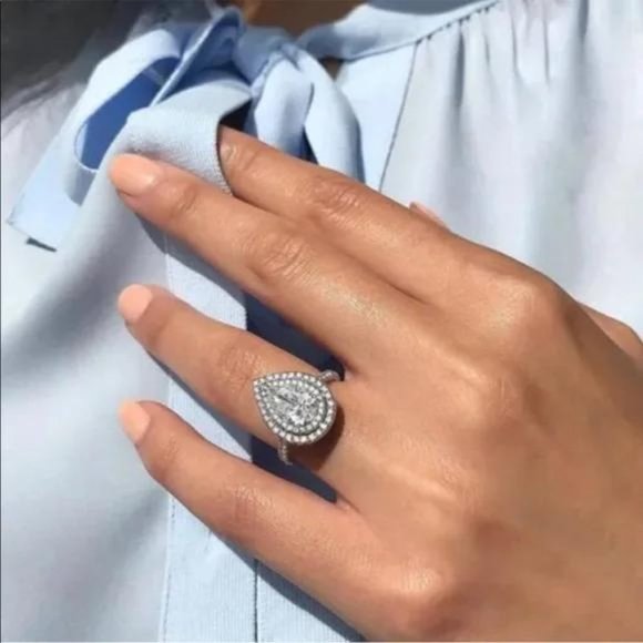 NEW HEART 925 STERLING SILVER RING - Picture 4 of 5